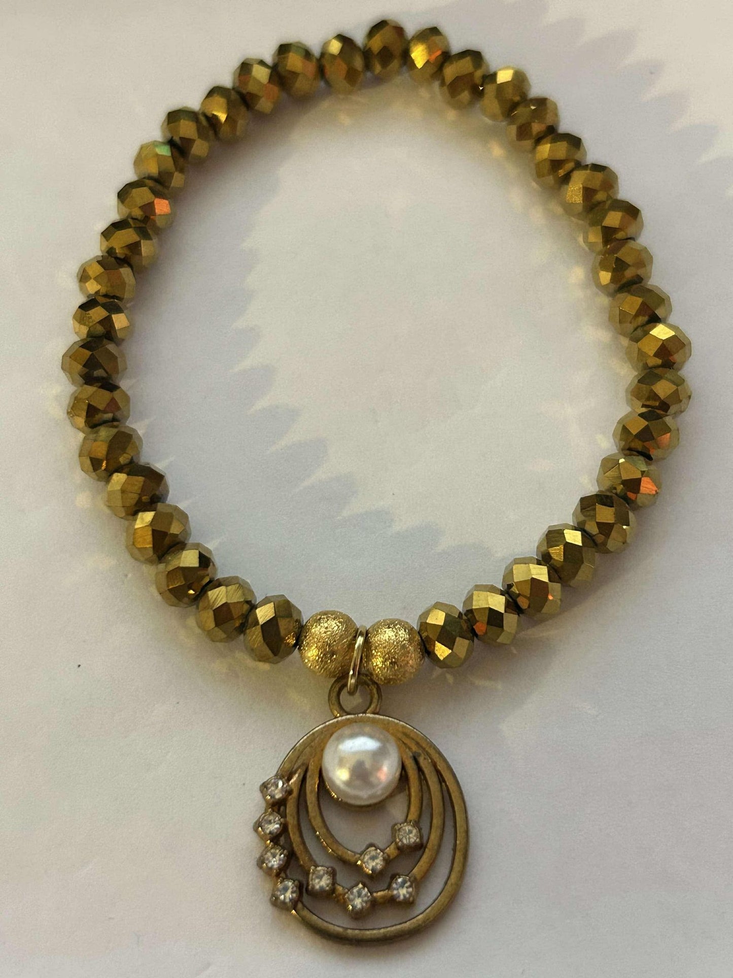 Bronze Pendant Bracelet