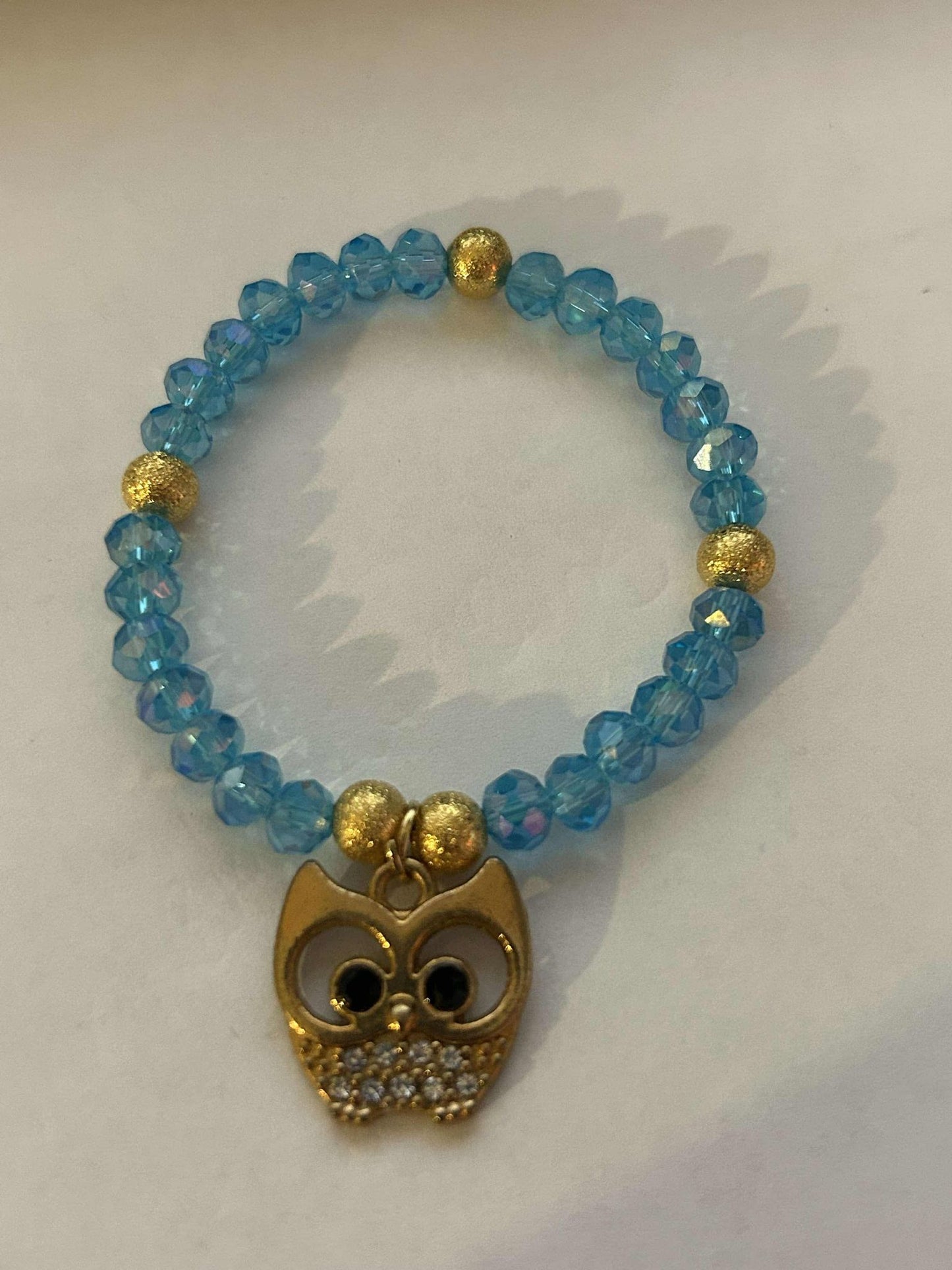 Blue Owl Bracelet
