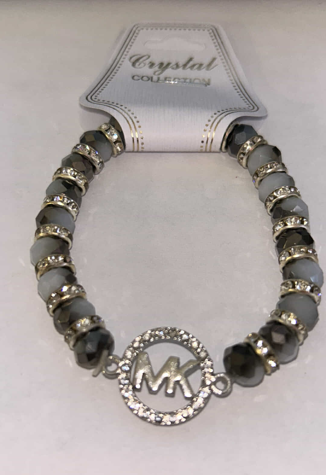 Gray Red Bracelet