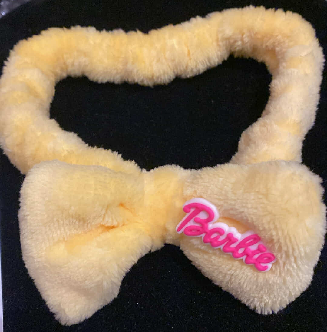 Yellow Barbie Spa Headband