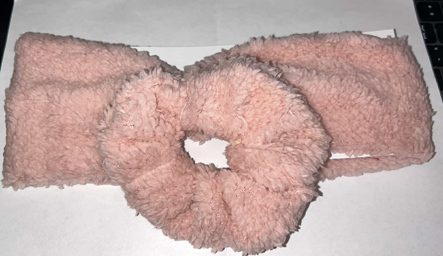 Dusty Rose 2 pcs / Set Spa Headband