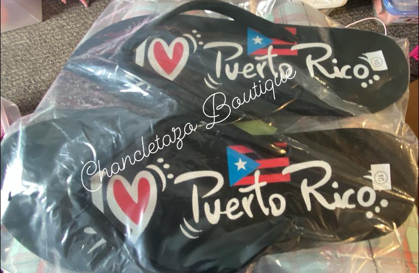 Puerto Rico Flip Flop - If your a size 9 take a size 10