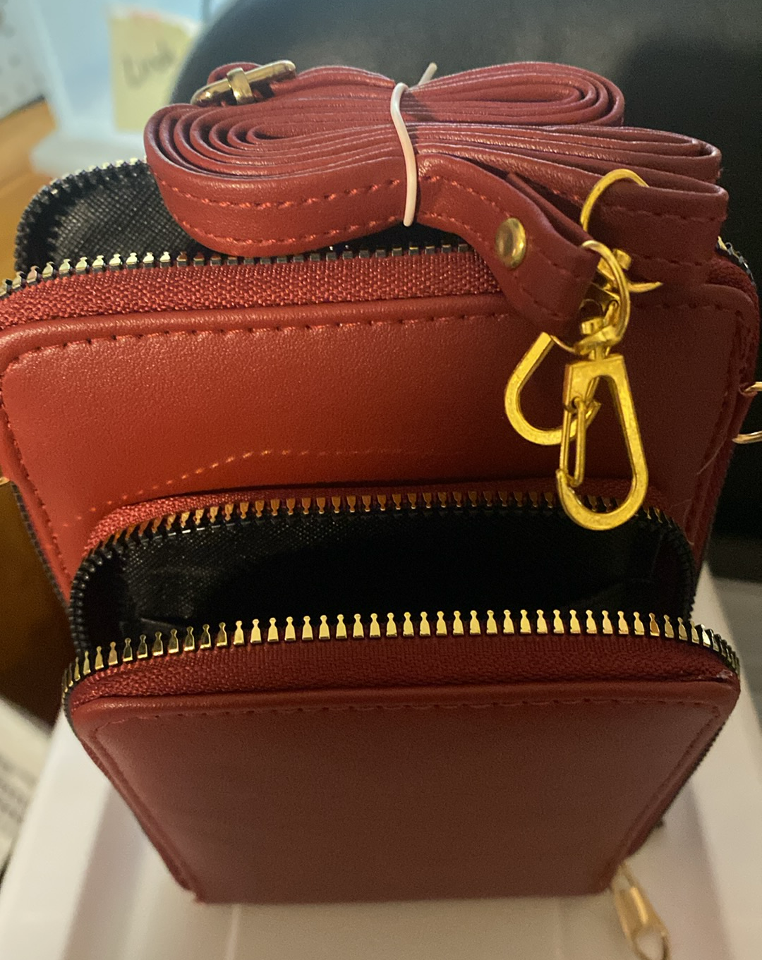 Red Crossbody Purse