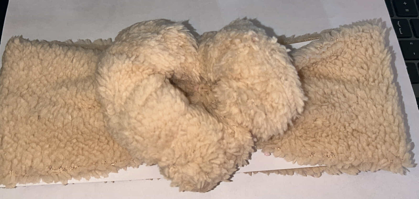 Beige 2 pcs / Set Spa Headband