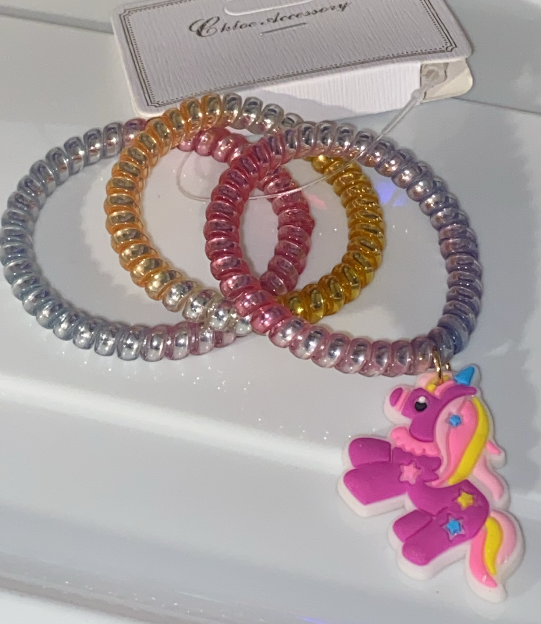 Unicorn Hair tie