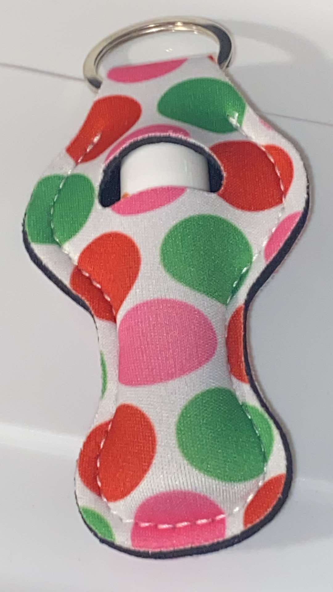 Chapstick Holder Keychain Chapstick included