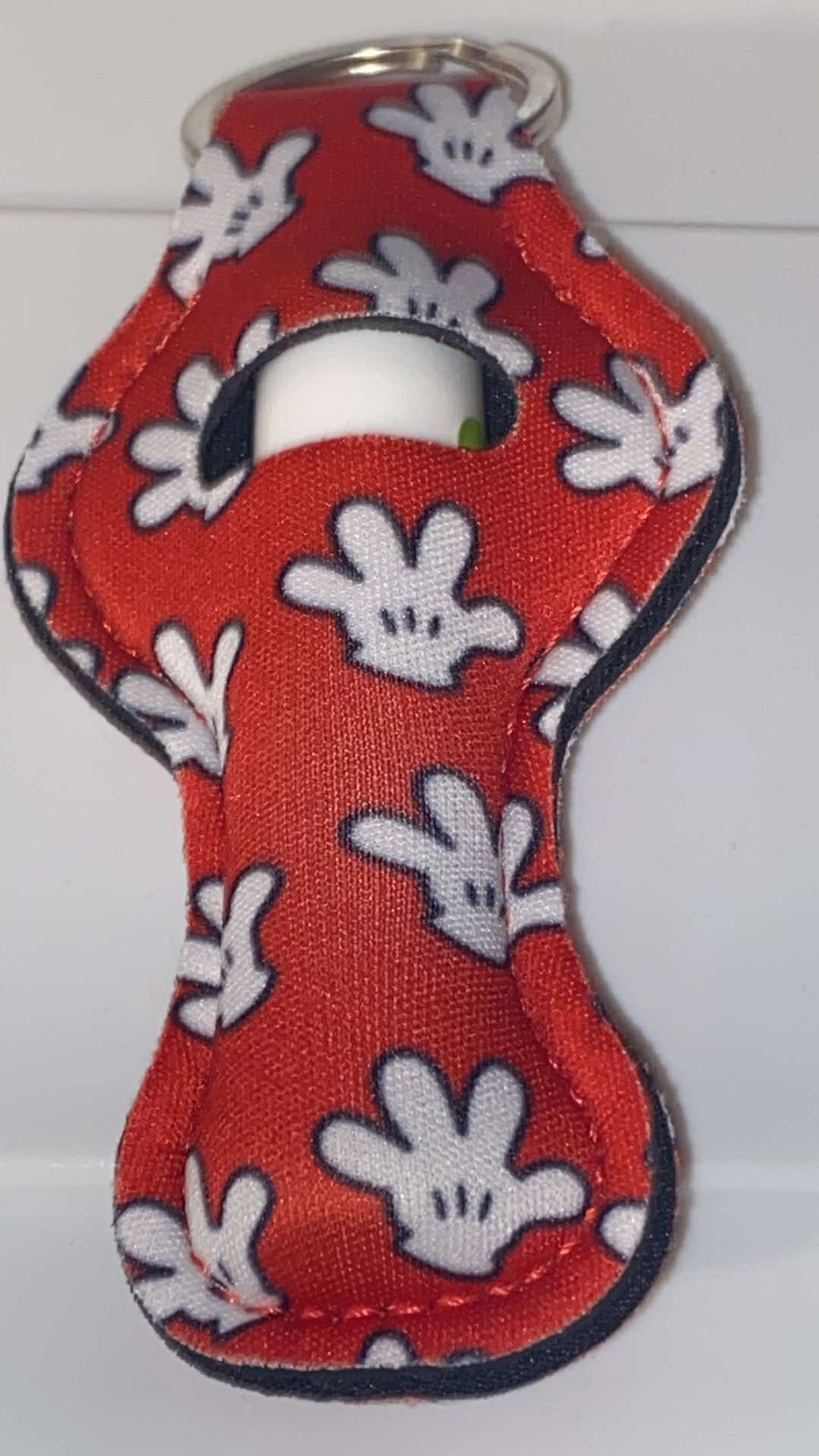 Chapstick Holder Keychain Chapstick included