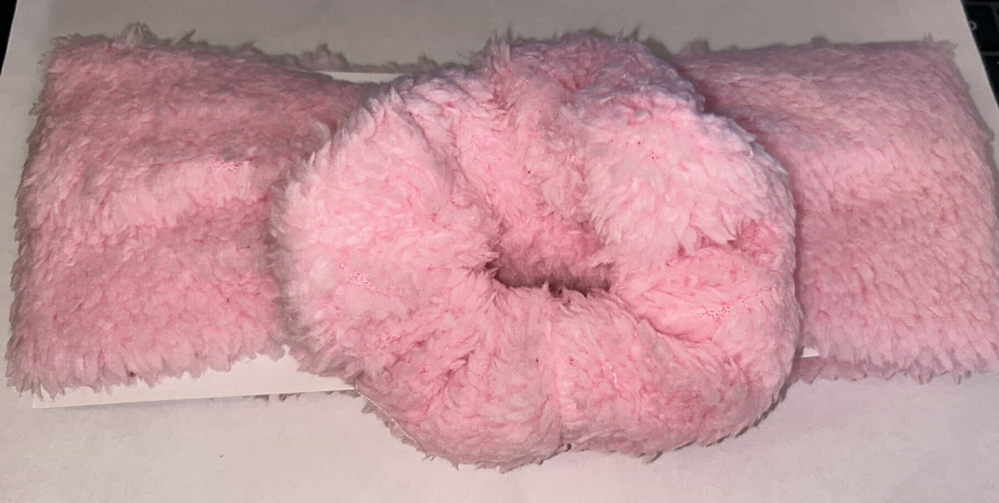 Pink 2 pcs / Set Spa Headband