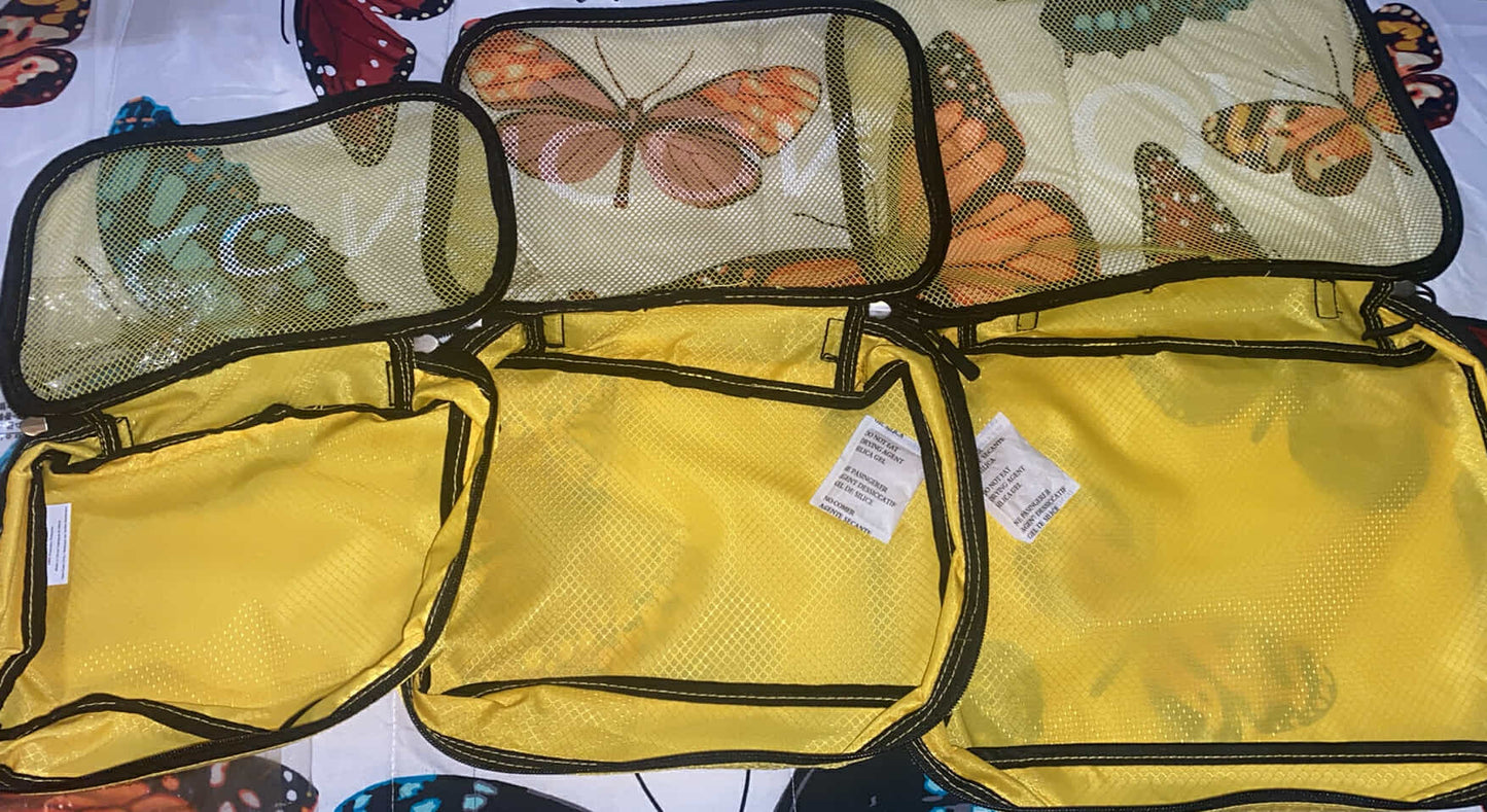3 Pieces Travel Packing Cubes