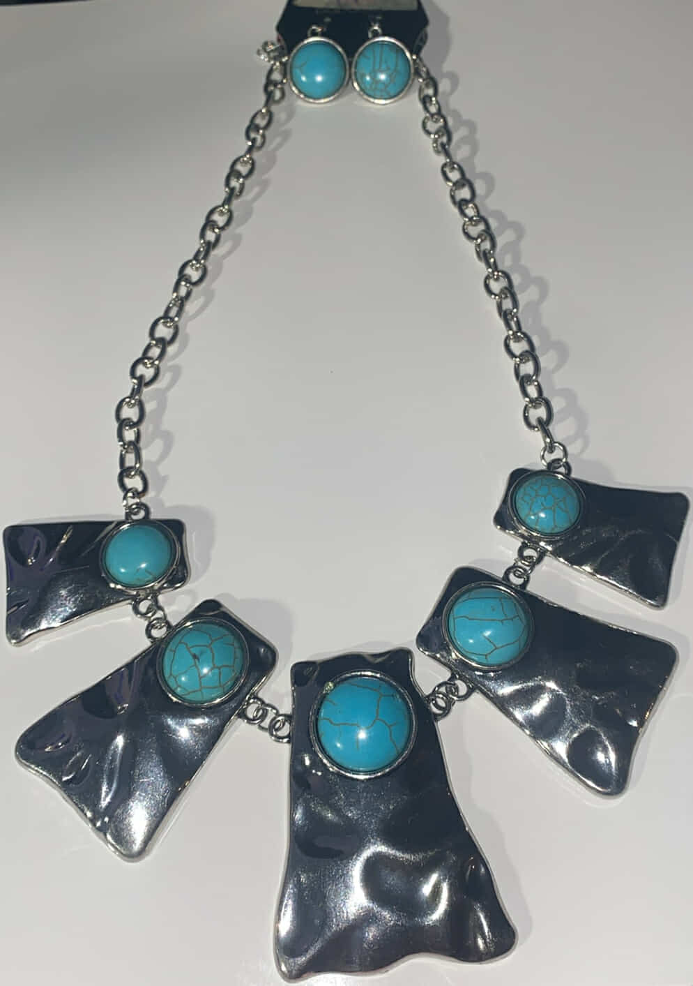 Blue and Silver Necklace