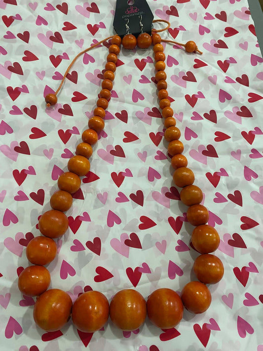 Orange Necklace