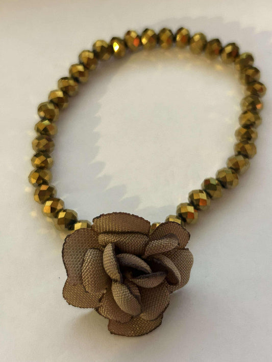 Flower Bronze Bracelet