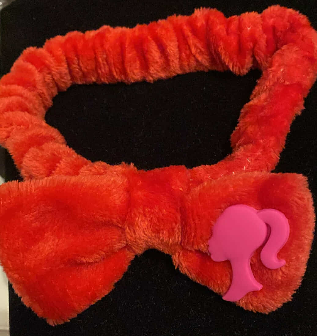 Red Barbie Spa Headband