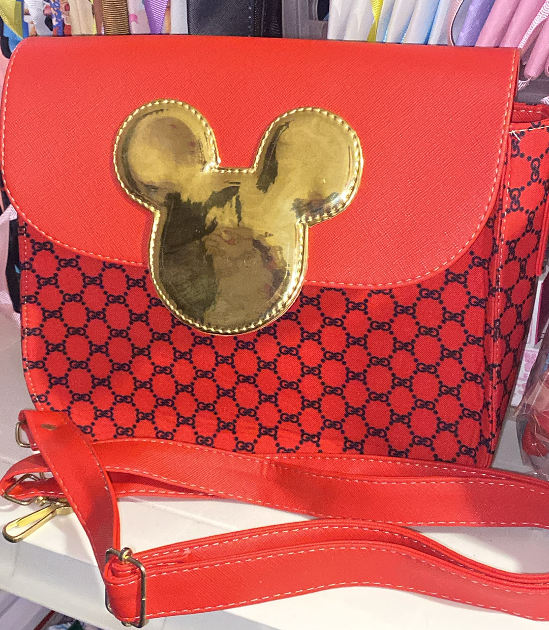 Mickey Red Purse