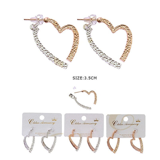 Fashion Heart Earrings
