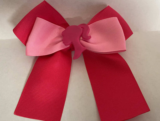 Fuschia Barbie Bow