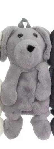 Cute Plush Puppy Backpack