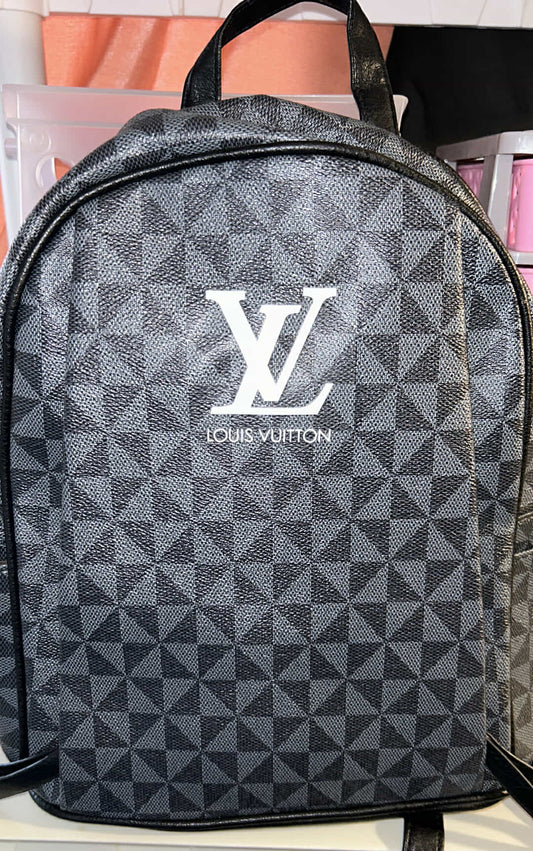 Beautiful Gray and Black Backpack