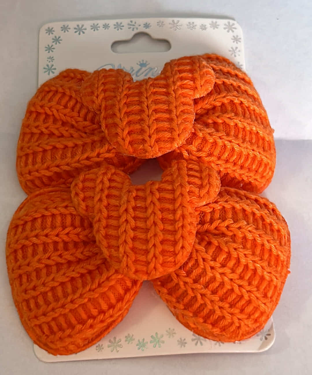 Orange Mickey Hair Clip