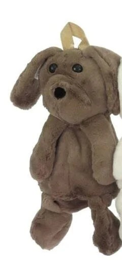 Cute Plush Puppy Backpack