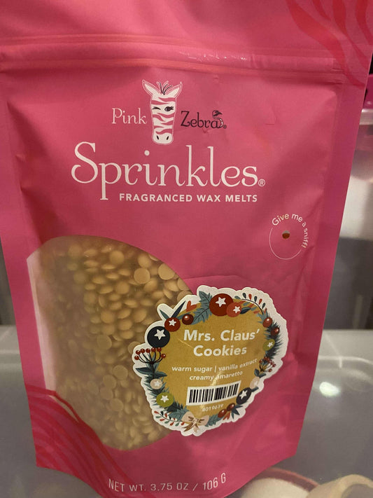 Mrs. Claus Cookies Bag Sprinkles