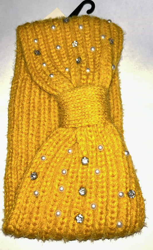 Yellow Winter Headband